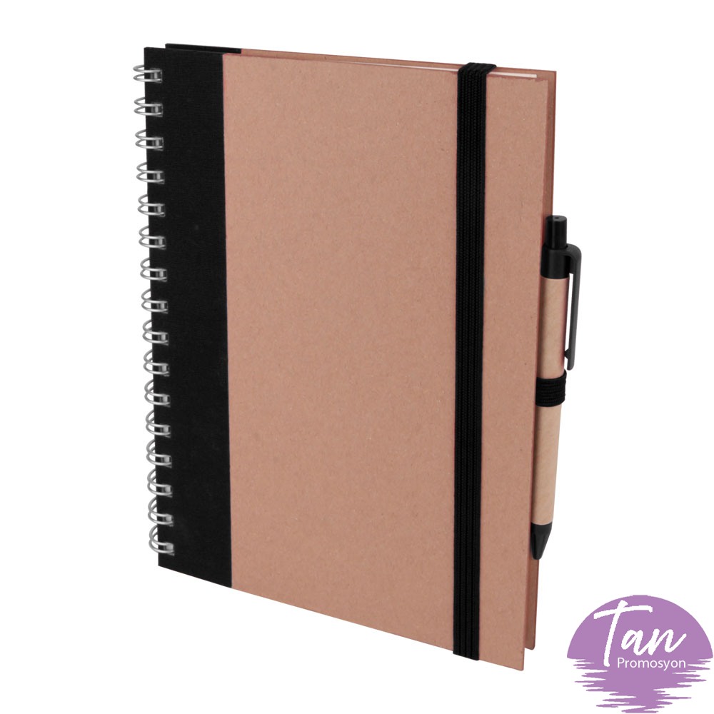 PURSAKLAR SİYAH TARİHSİZ DEFTER (15X21 CM)