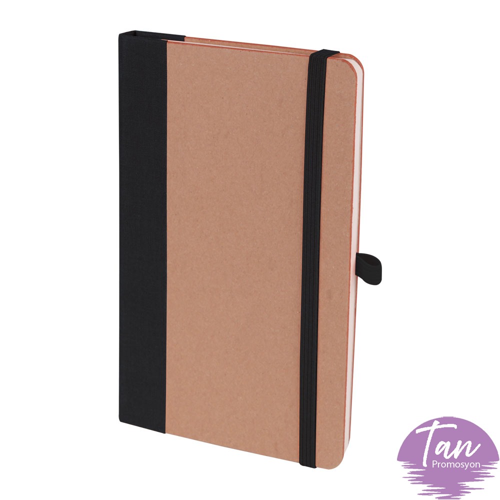 SİTELER SİYAH TARİHSİZ DEFTER (13X21 CM)