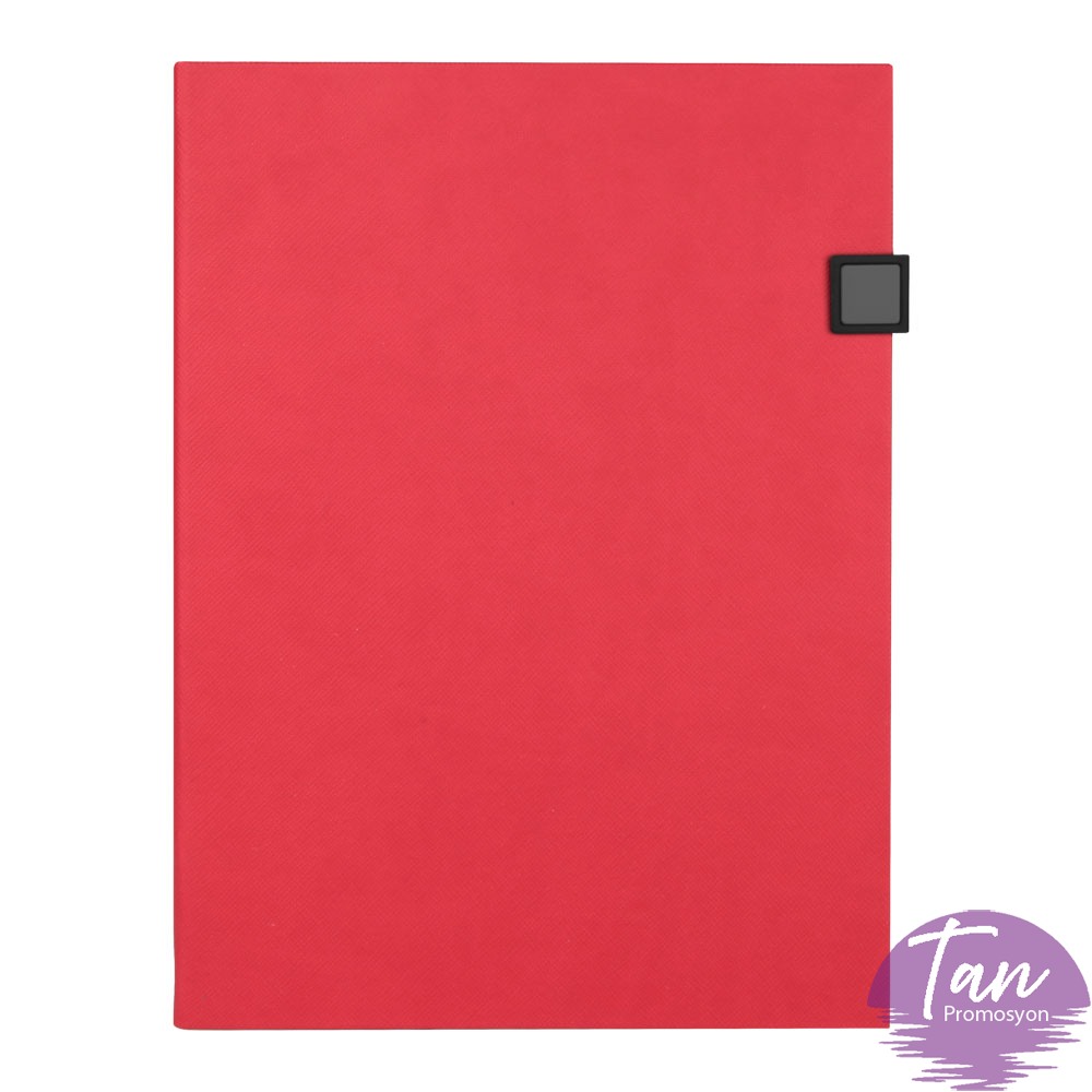 ESAT KIRMIZI TARİHSİZ DEFTER (19X25 CM)